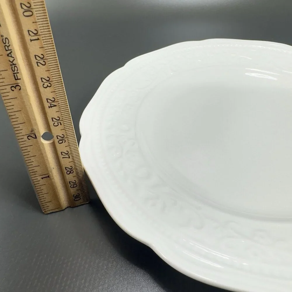 Mikasa American Countryside 8.25”Across Round Dish‎ Plate Set 2 New With Sticker